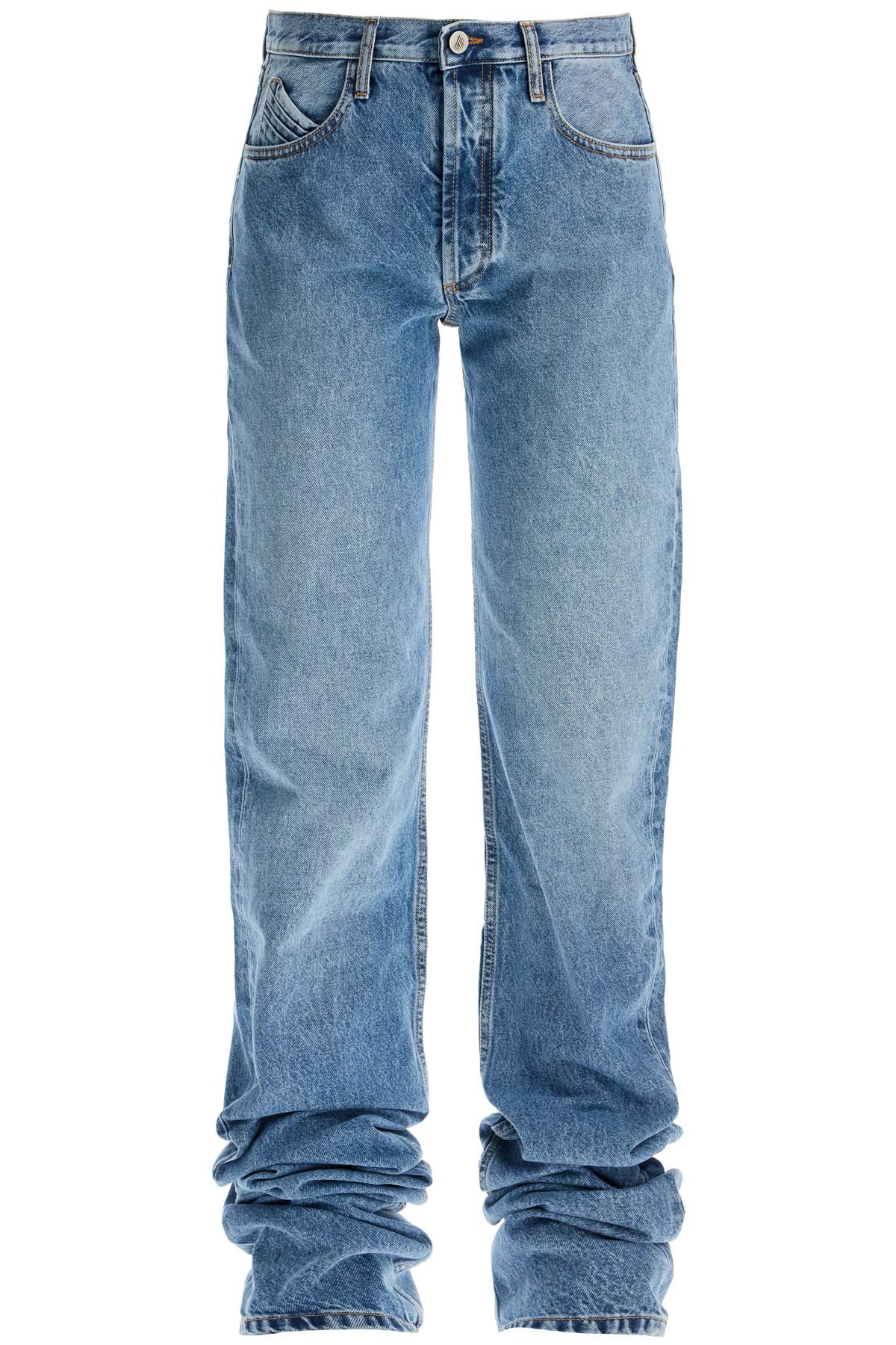 The Attico extra long denim jeans for tall individuals - VivaceVenus