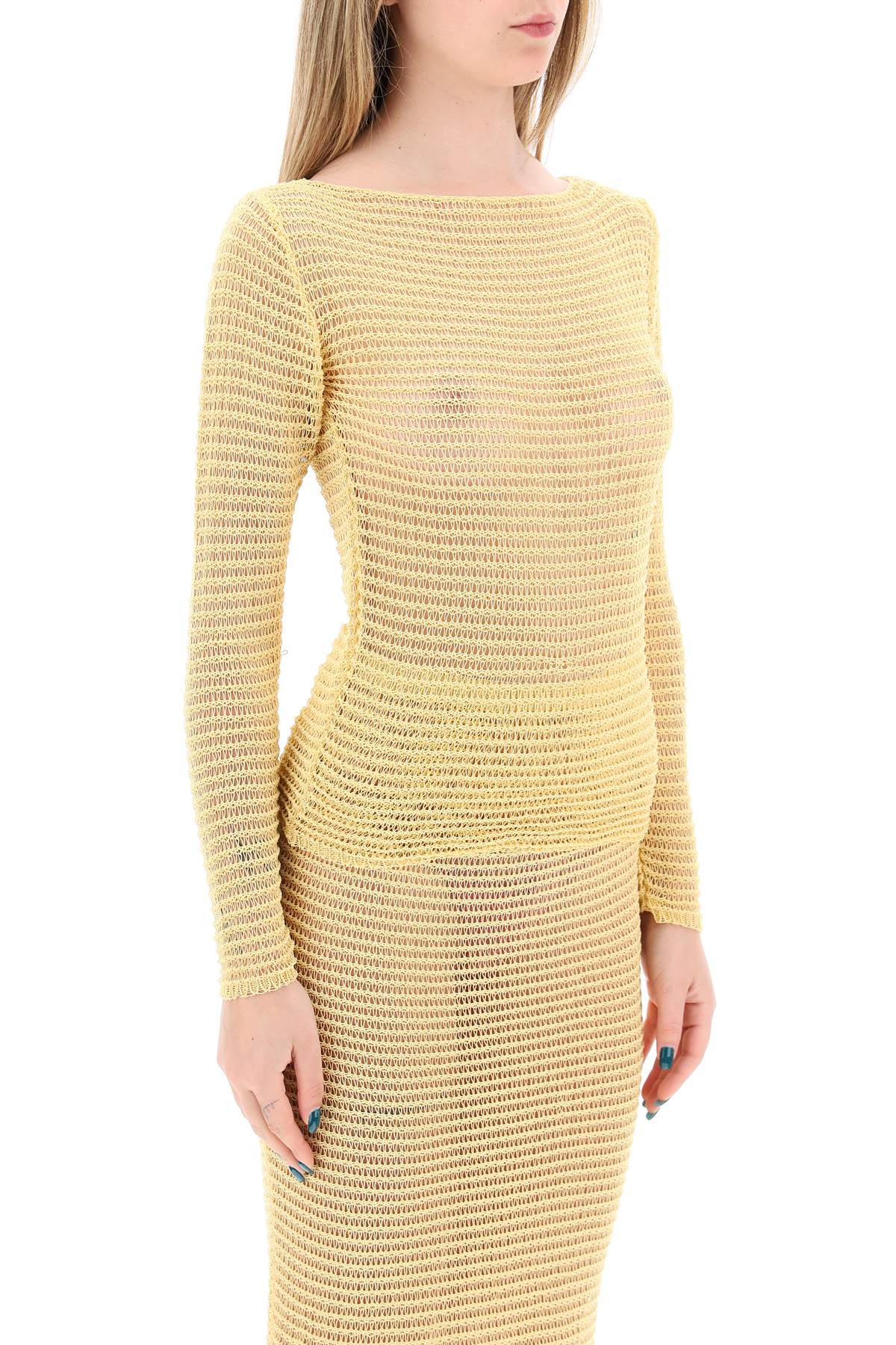 Paloma Wool Replace With Double Quotetaxi Mesh Perforated   Yellow