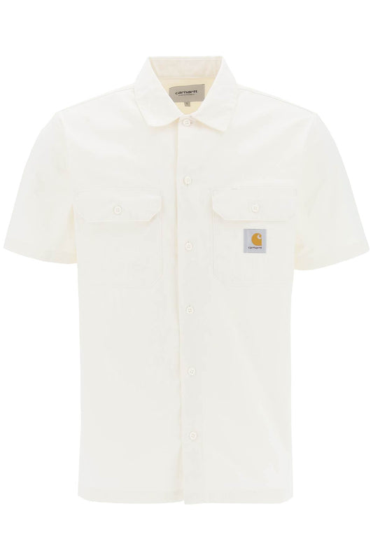 Carhartt Wip Short Sleeved S/S Master Shirt   White