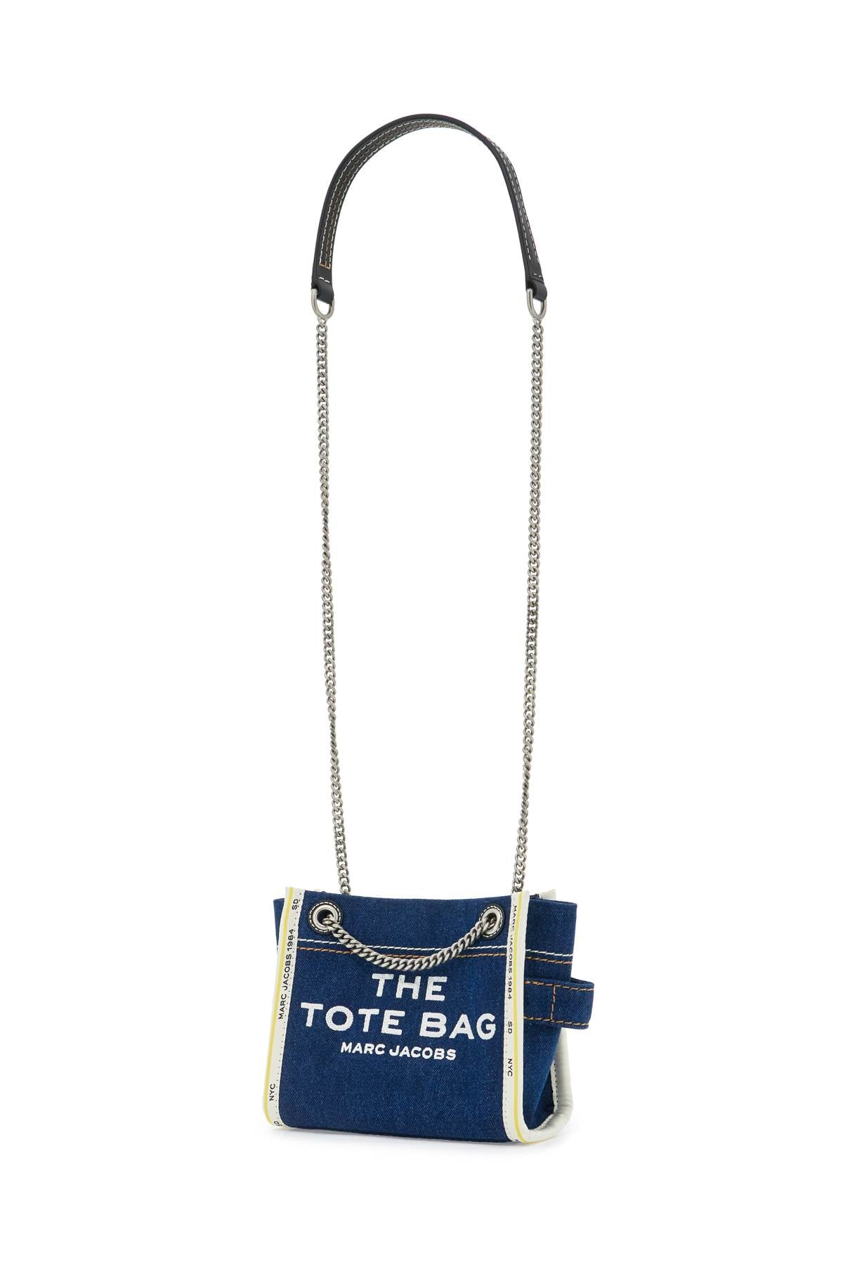 Marc Jacobs the denim chain crossbody tote bag