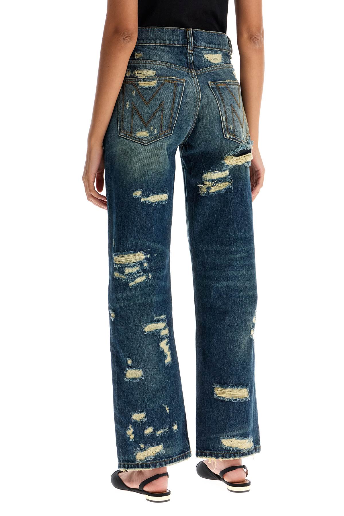 Marc Jacobs jeans 'the rip and repair straight jean - VivaceVenus