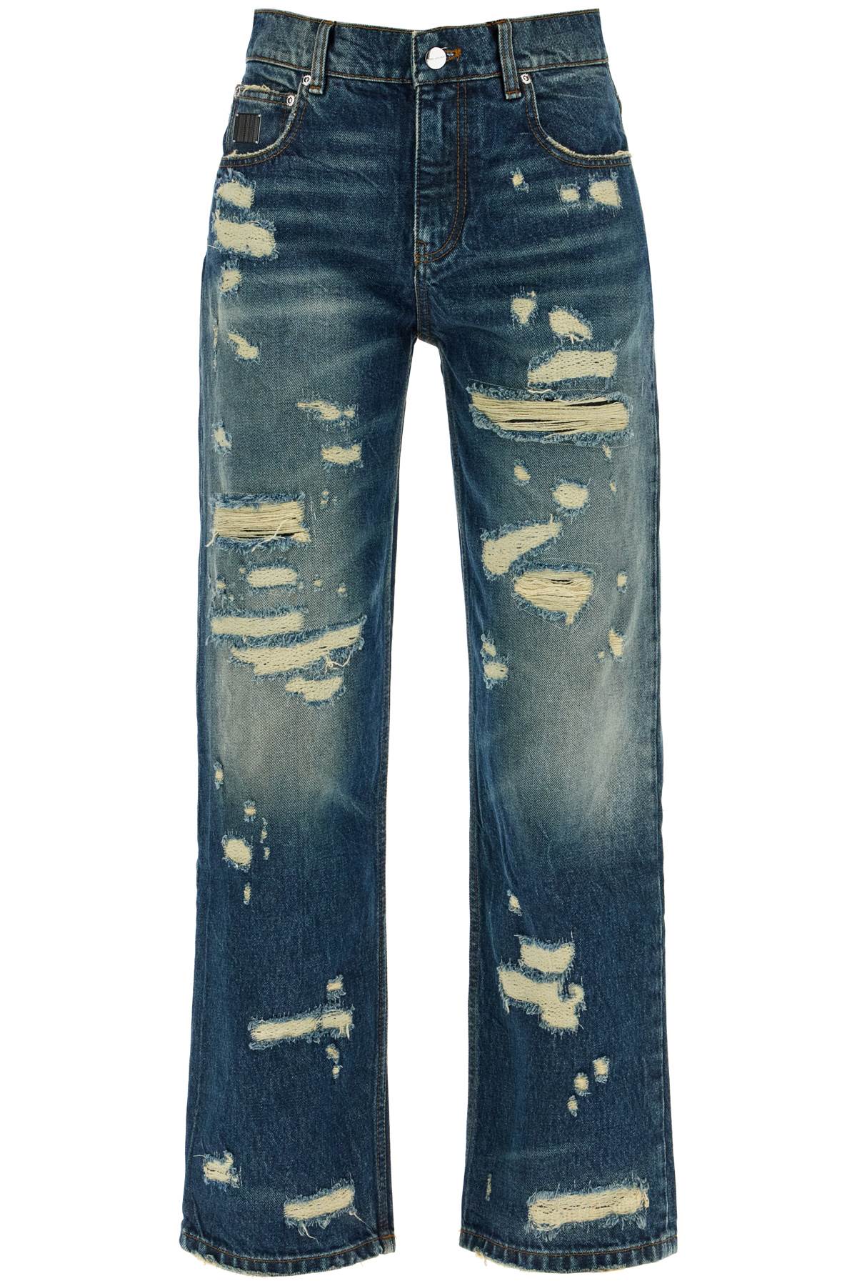 Marc Jacobs jeans 'the rip and repair straight jean - VivaceVenus