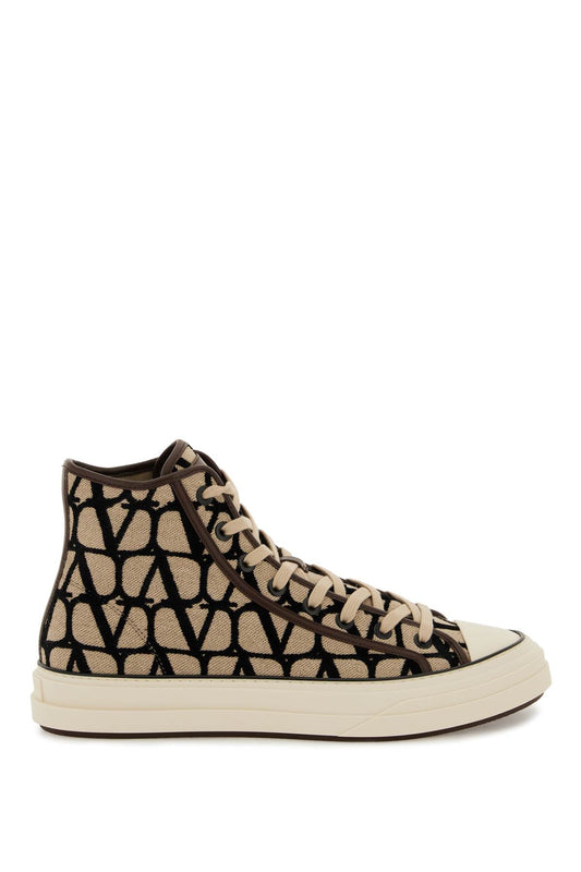 Valentino Garavani totaloop toile iconographe high-top sneakers - VivaceVenus