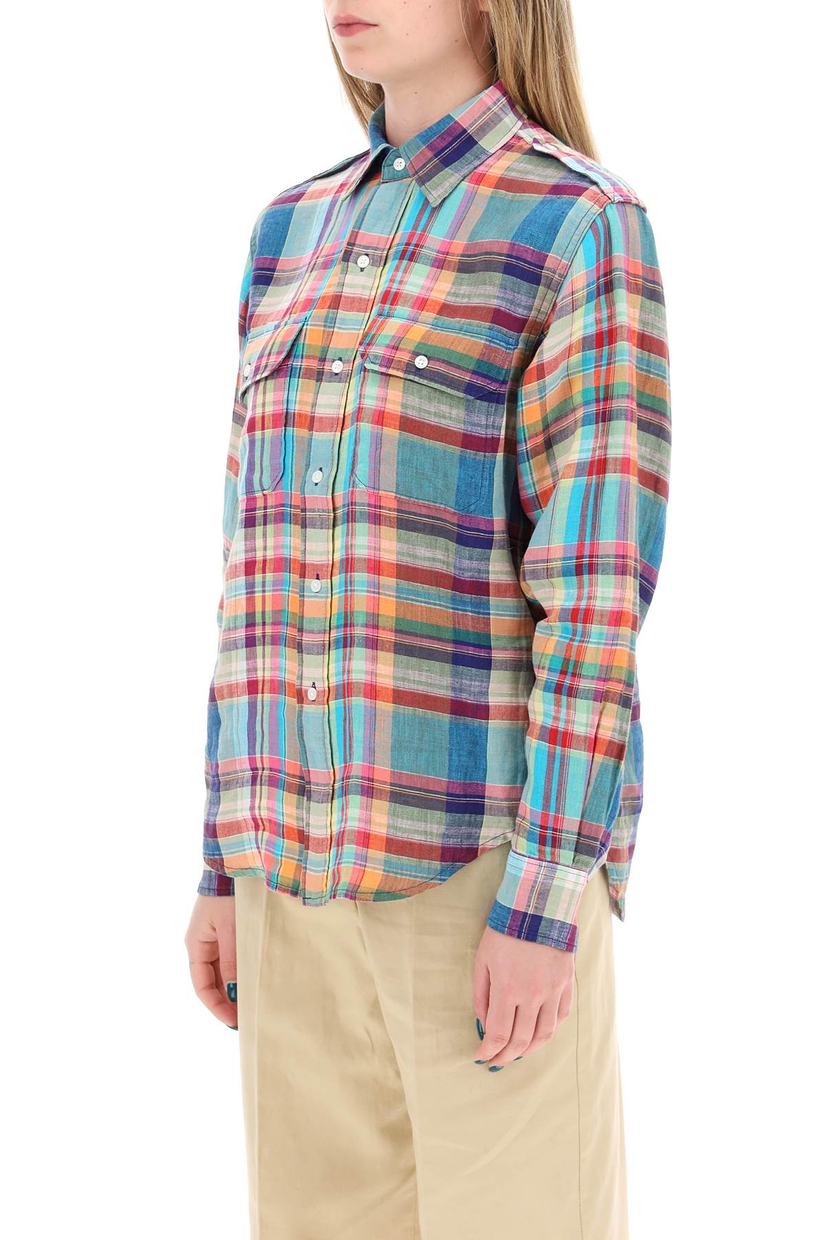 Polo Ralph Lauren Madras Patterned Shirt   Multicolor