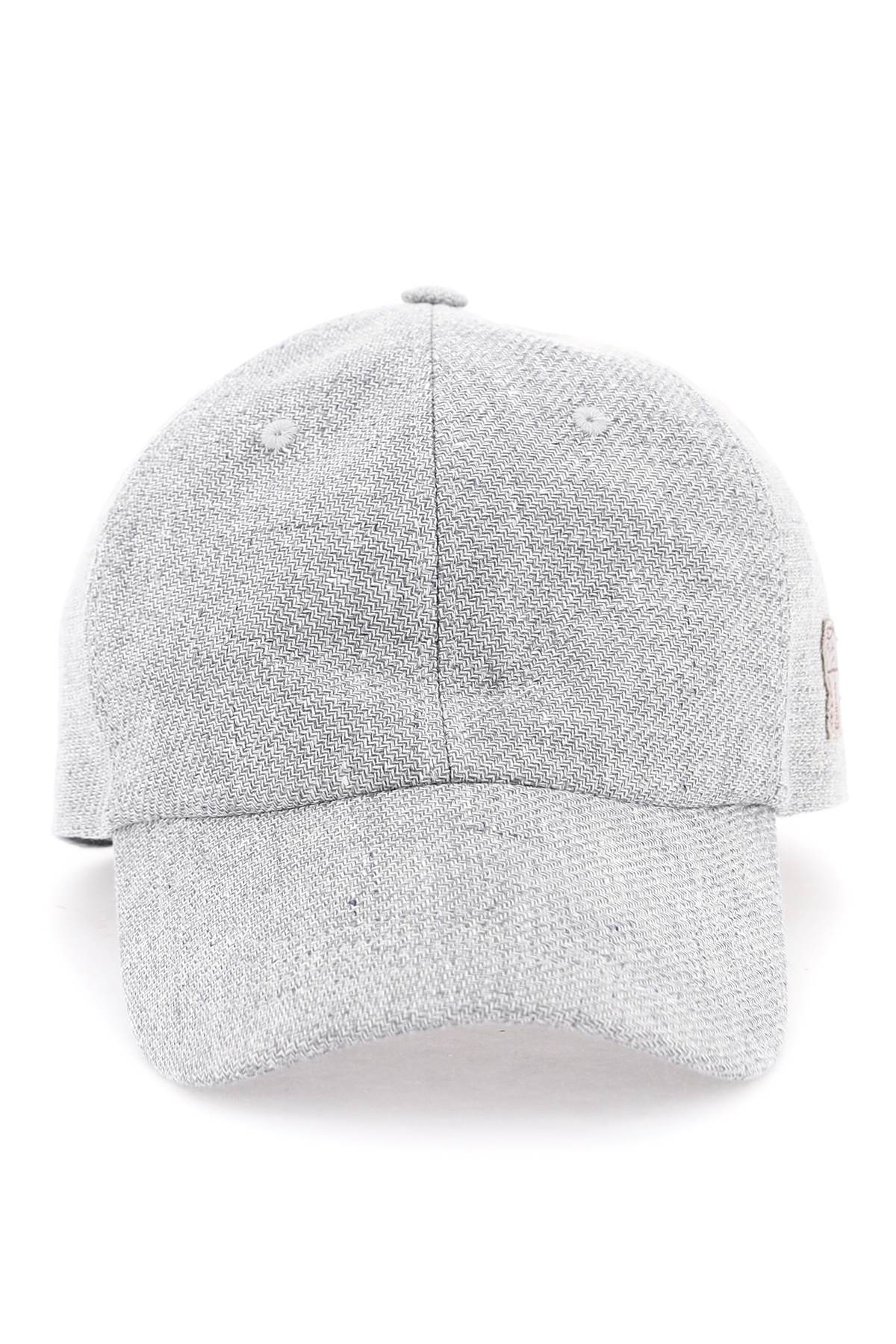 Brunello Cucinelli Replace With Double Quotediagonal Linen*** Wool And Silk Baseball Cap   Grey