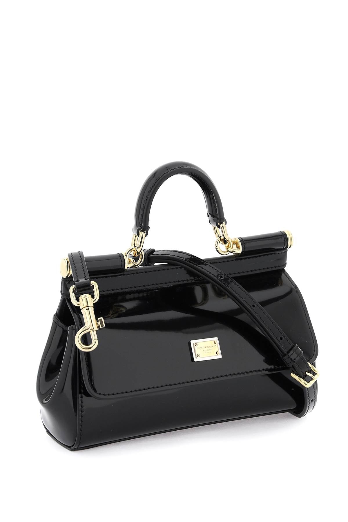 Dolce & Gabbana Mini 'Sicily' Bag   Nero