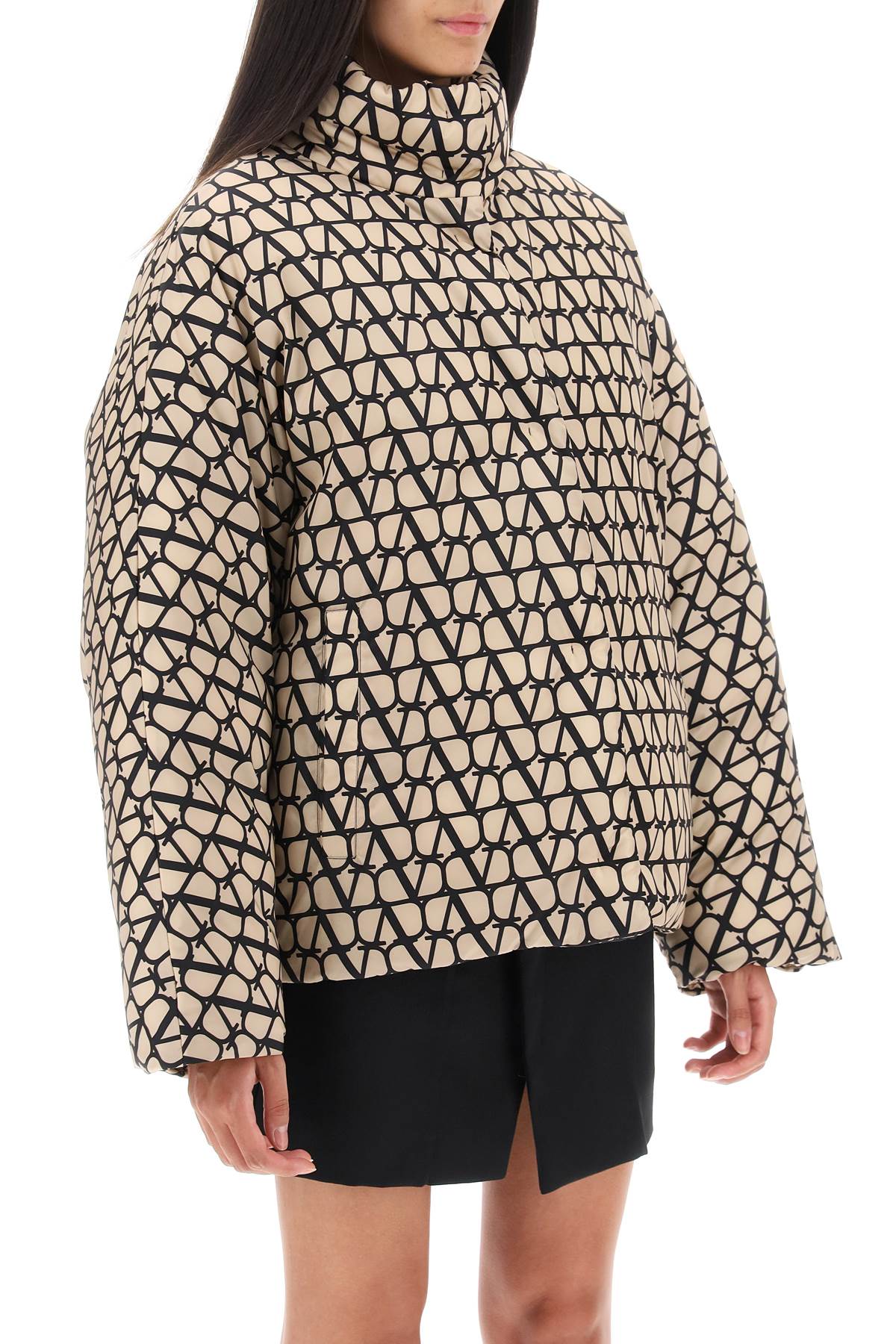 Valentino Garavani toile iconographe oversized puffer jacket - VivaceVenus