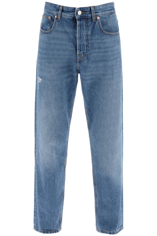 Valentino Garavani tapered jeans with medium wash - VivaceVenus