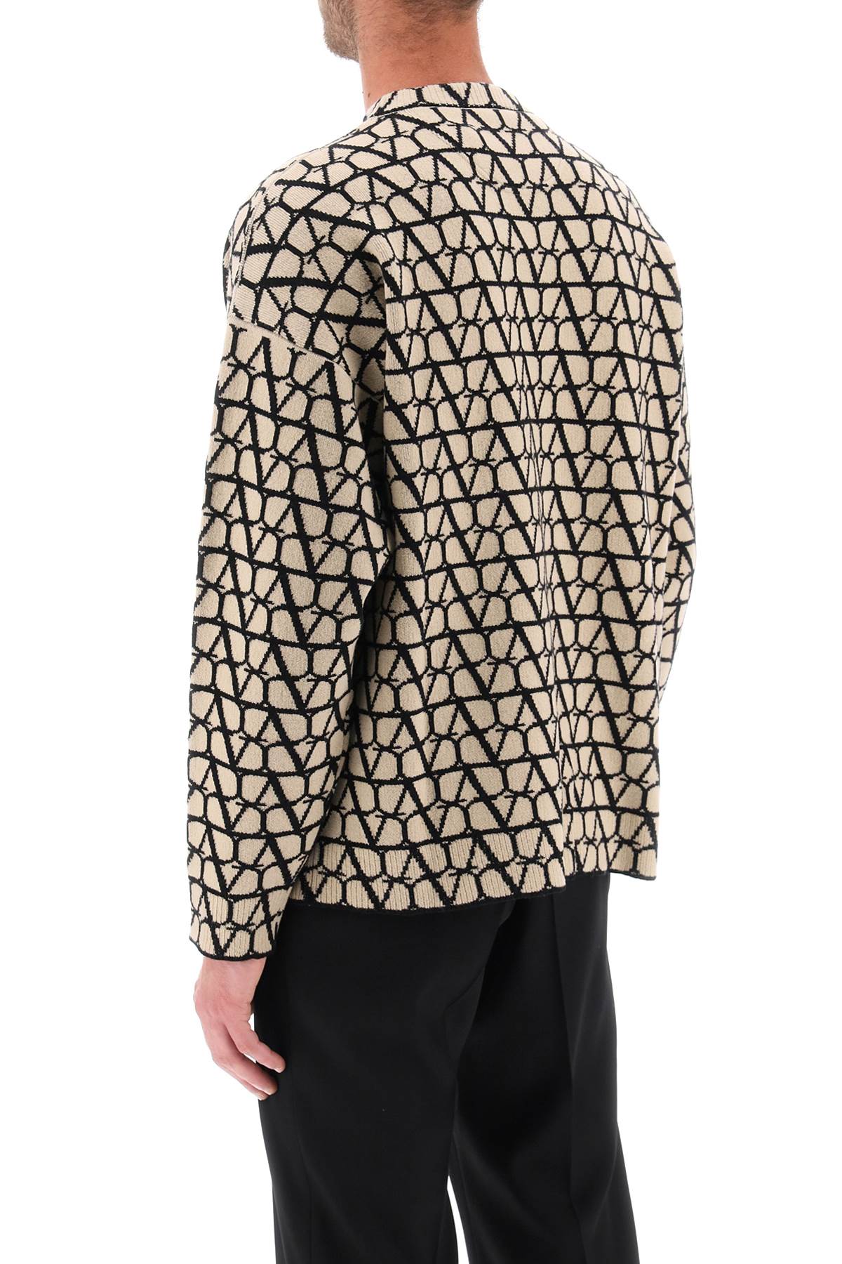 Valentino Garavani toile iconographe wool sweater - VivaceVenus