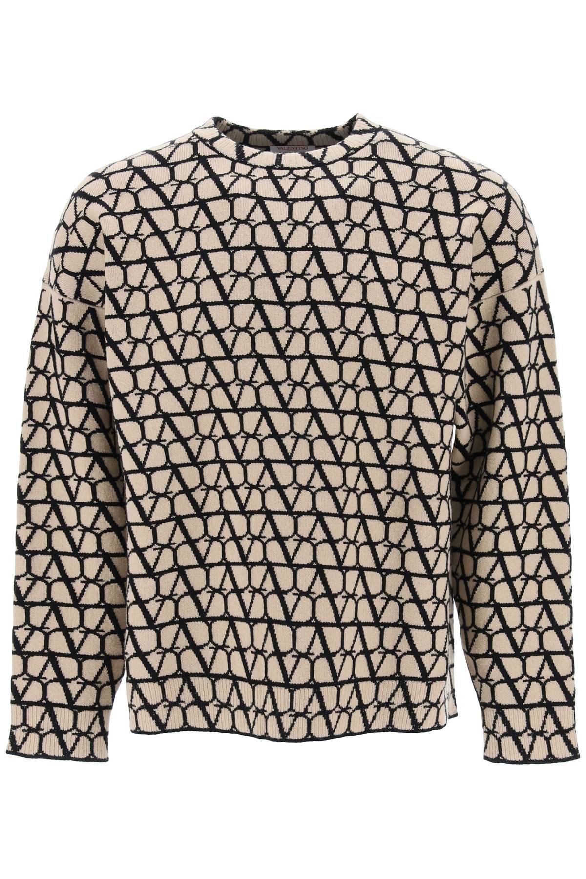 Valentino Garavani toile iconographe wool sweater - VivaceVenus