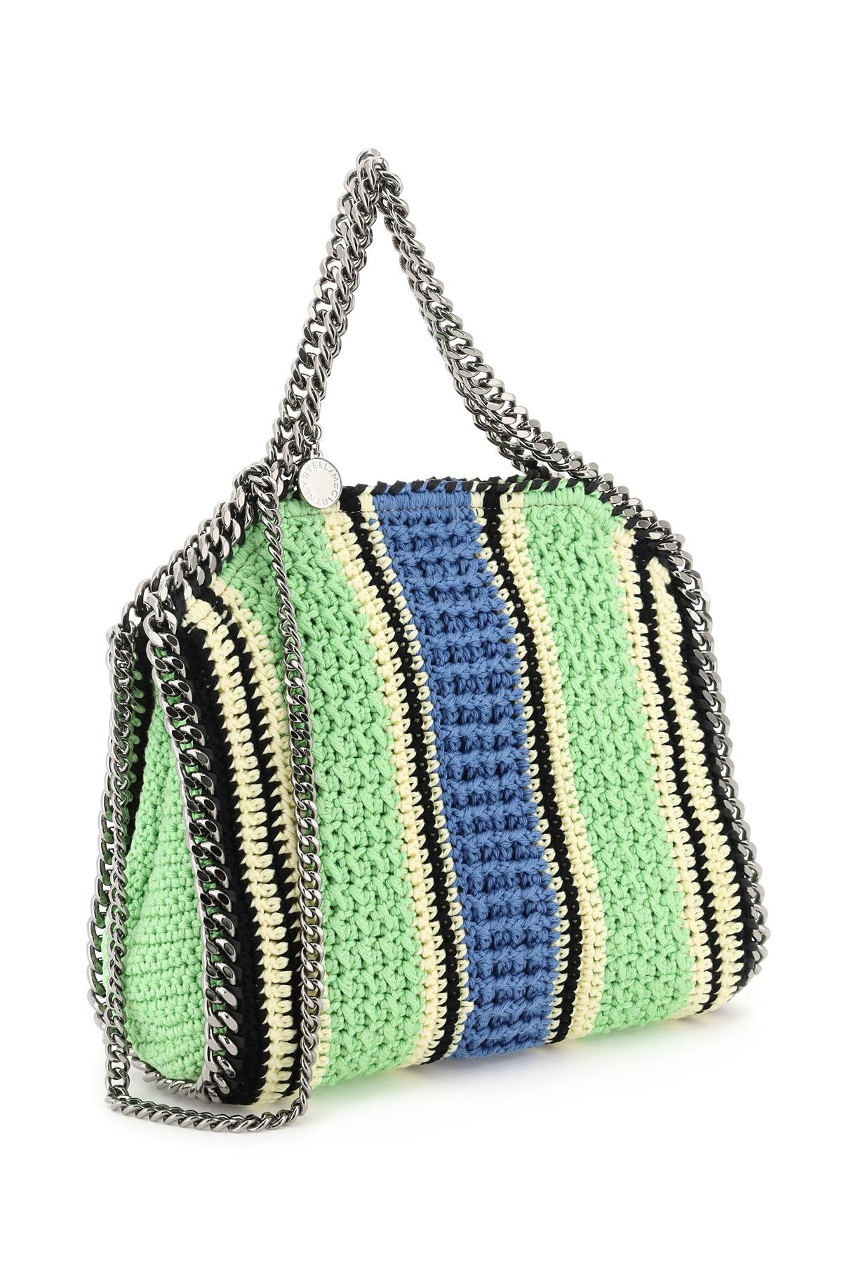 Stella Mc Cartney 'Falabella' Crochet Tote Bag   Giallo