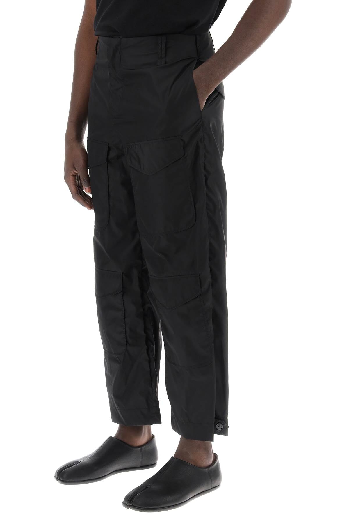 Simone Rocha nylon cargo pants for men - VivaceVenus