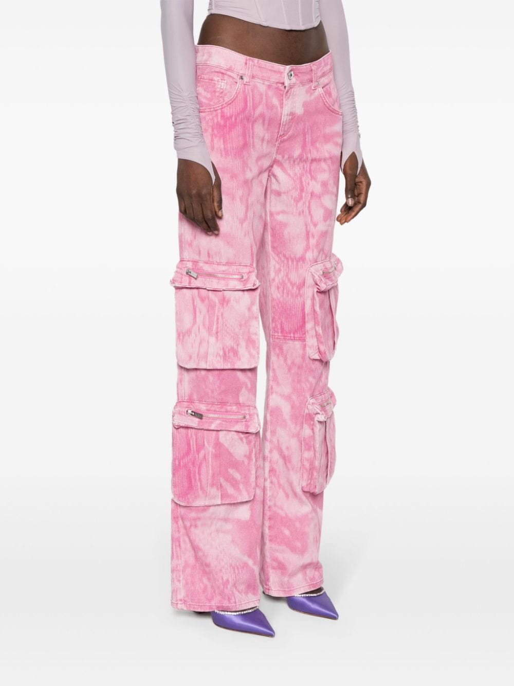 Blumarine Trousers Pink