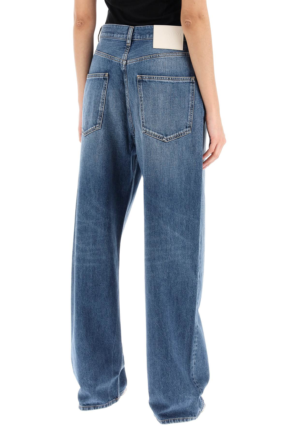 Valentino Garavani wide leg jeans - VivaceVenus