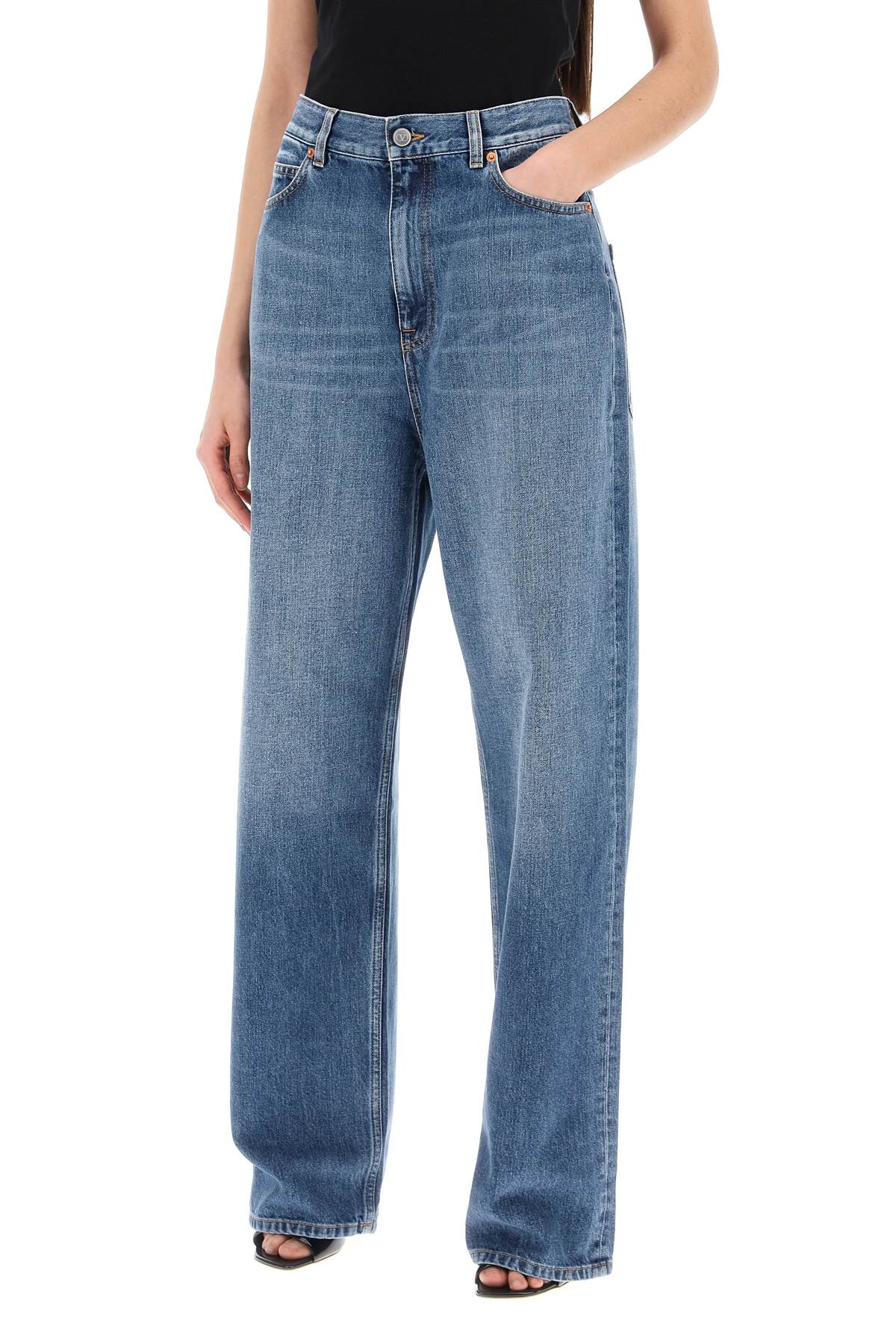 Valentino Garavani wide leg jeans - VivaceVenus