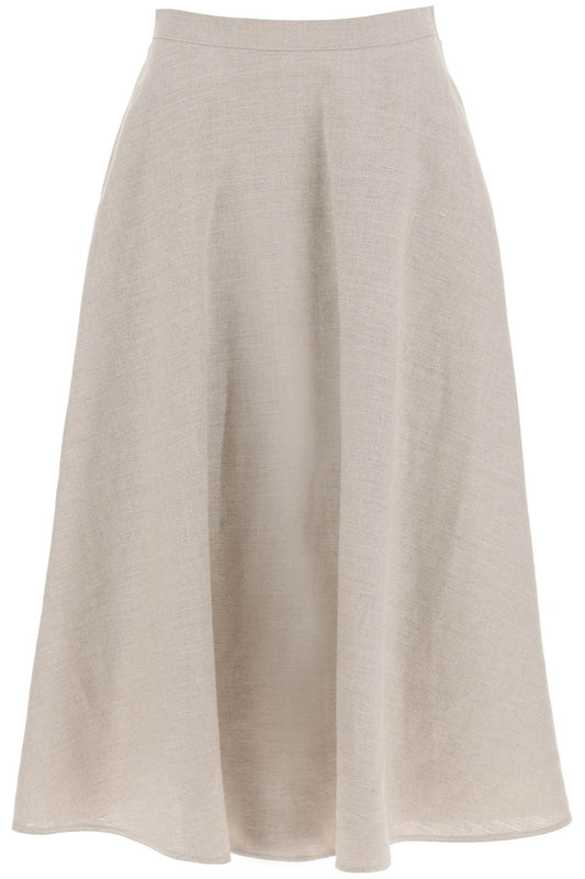 Valentino Garavani linen canvas skirt for women - VivaceVenus