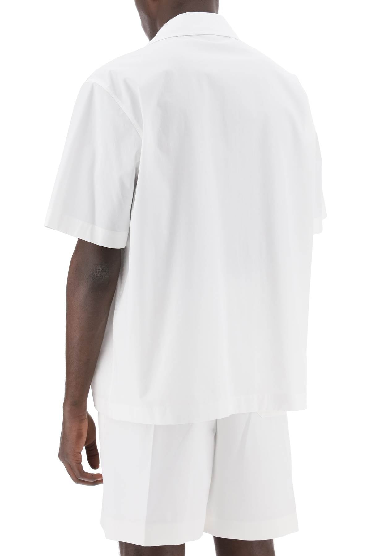 Valentino Garavani "v detail bowling shirt with v- - VivaceVenus