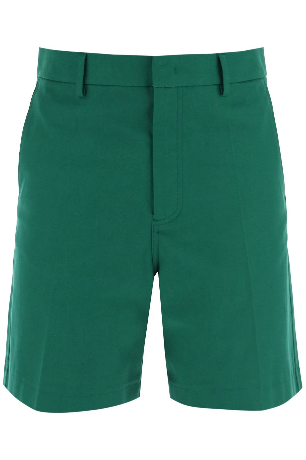 Valentino Garavani "canvas bermuda shorts with v detail" - VivaceVenus