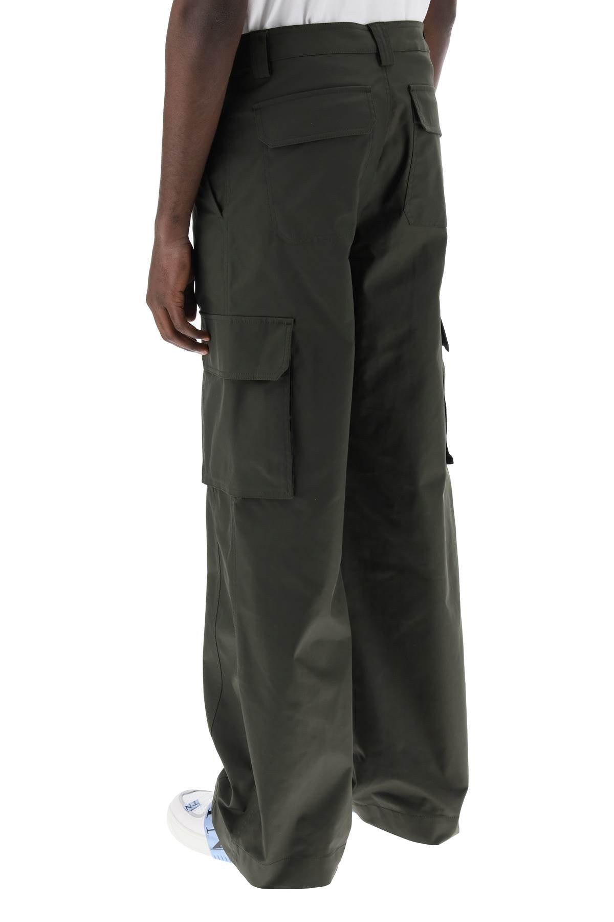 Valentino Garavani cargo pants in stretch nylon - VivaceVenus