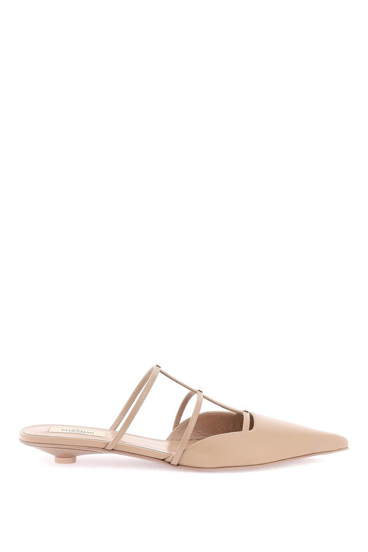 Valentino Garavani smooth leather rockstud wispy mules - VivaceVenus