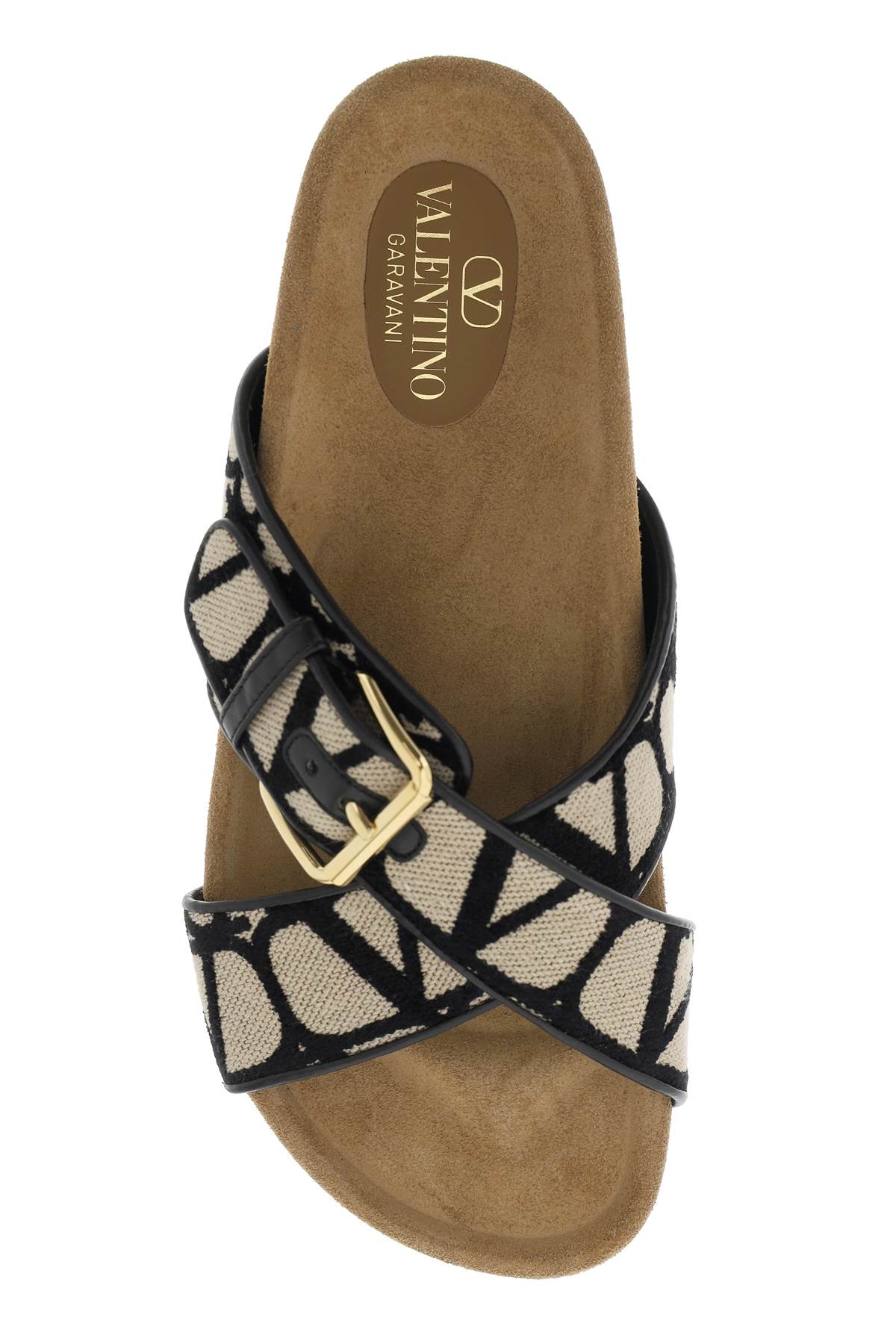 Valentino Garavani iconographer canvas slides with