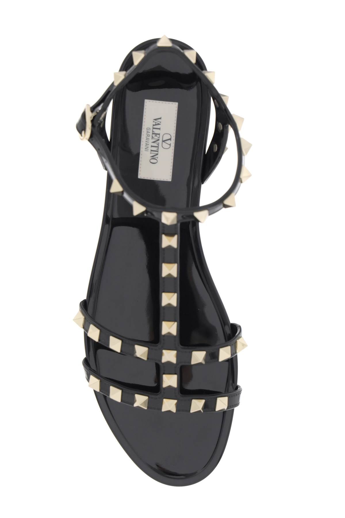 Valentino Garavani rubber rockstud sandals - VivaceVenus