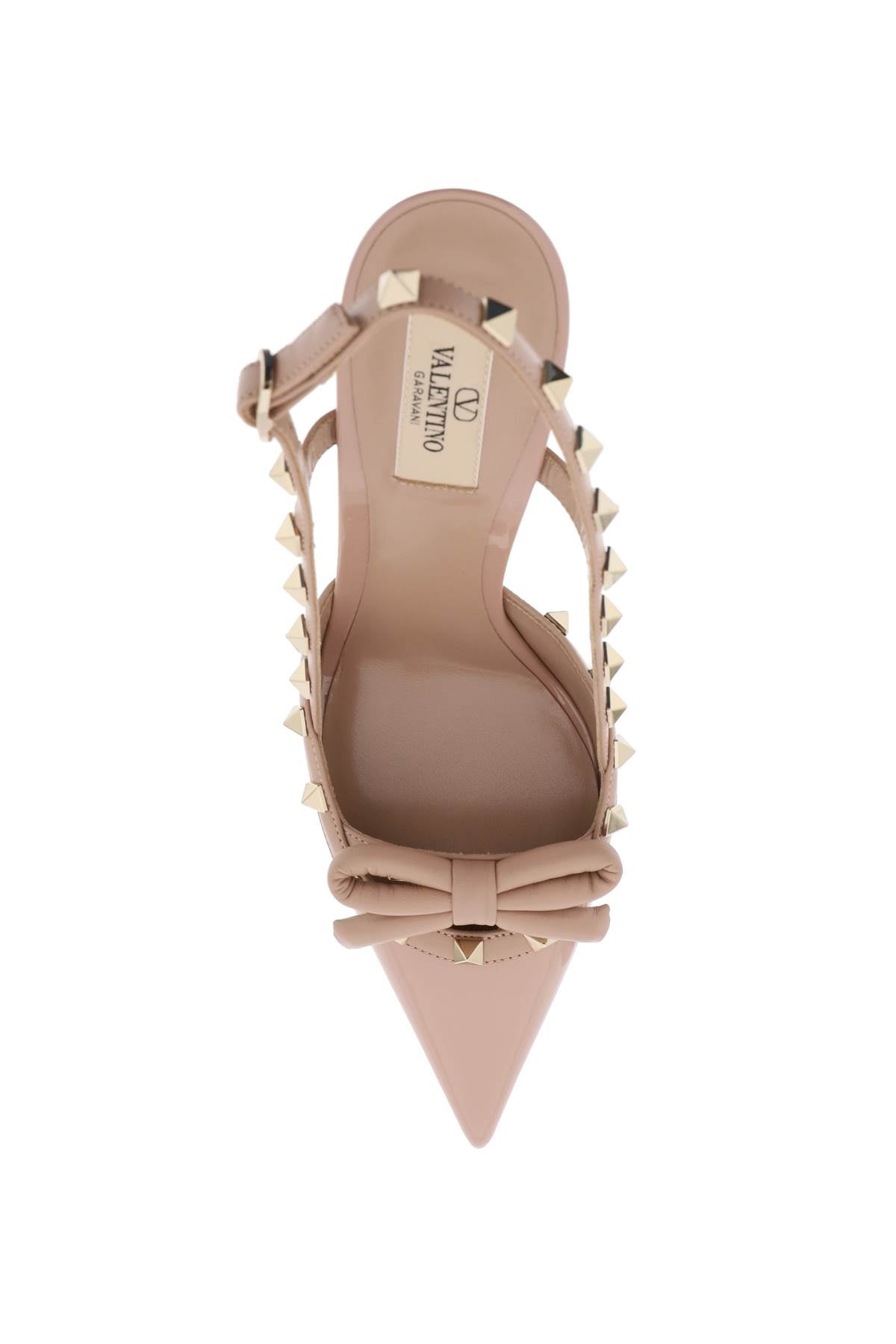 Valentino Garavani rockstud bow slingback pumps - VivaceVenus