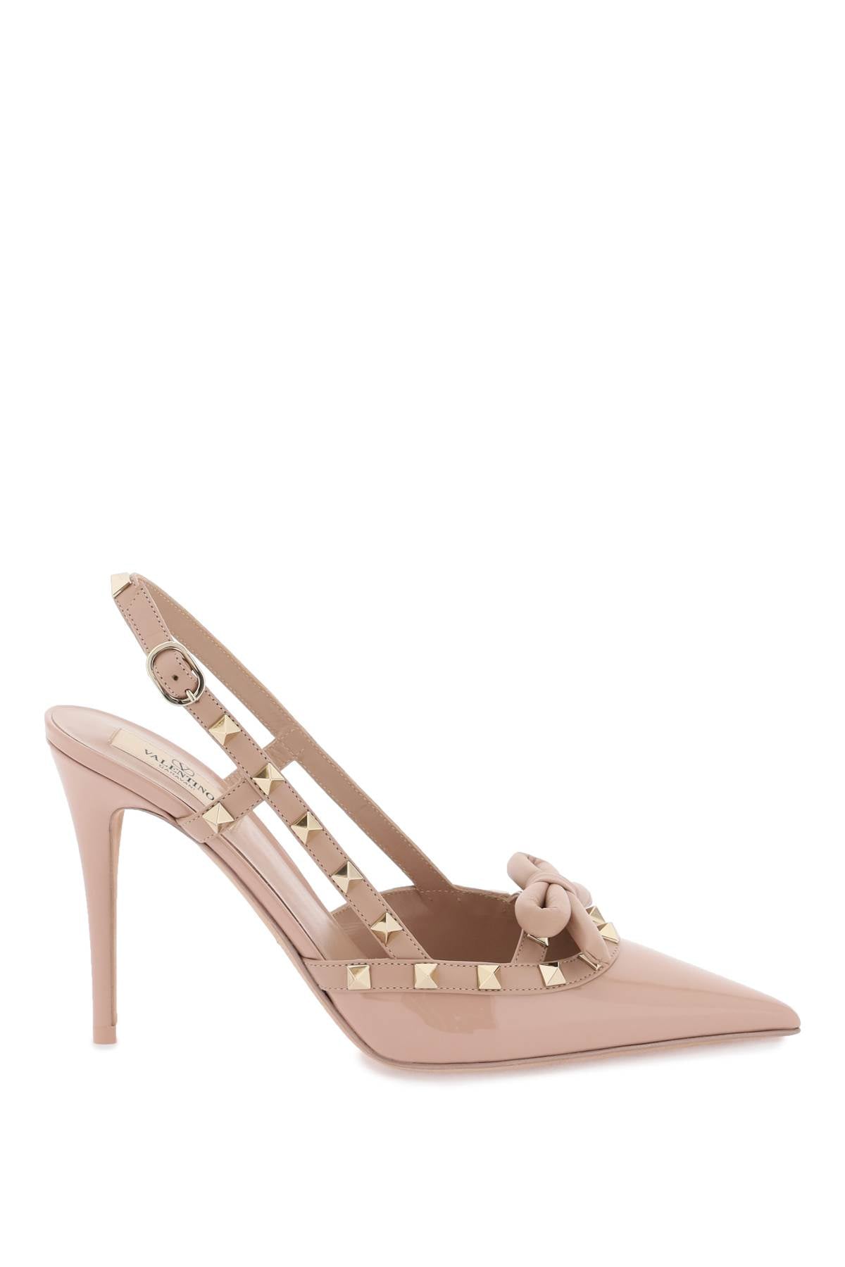 Valentino Garavani rockstud bow slingback pumps - VivaceVenus