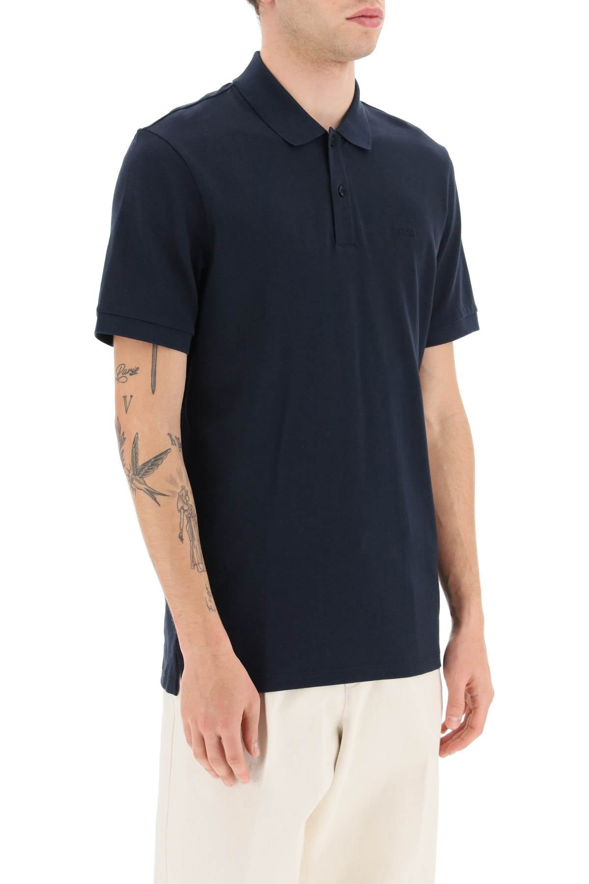 Boss organic cotton pallas polo shirt - VivaceVenus