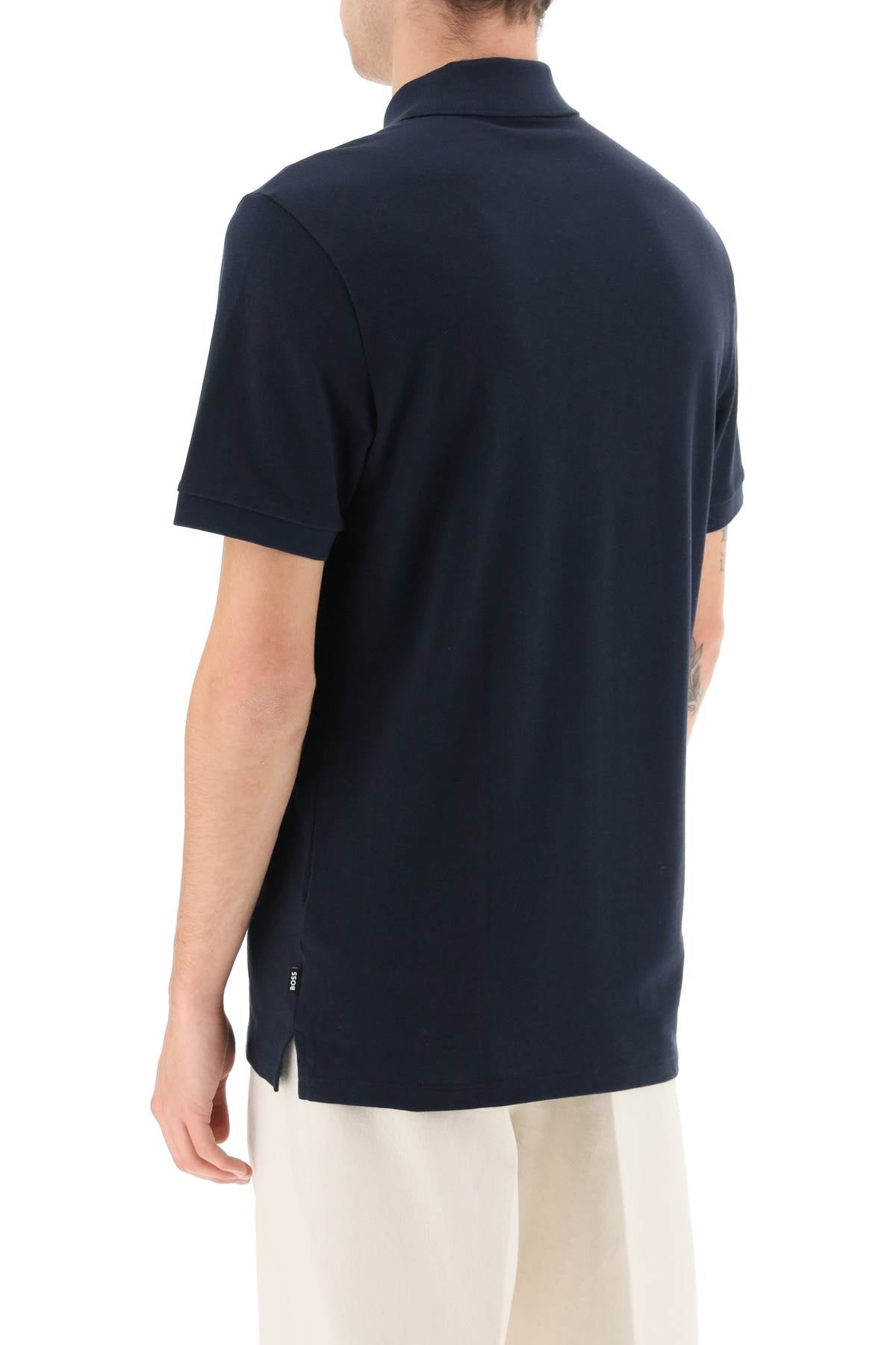 Boss organic cotton pallas polo shirt - VivaceVenus