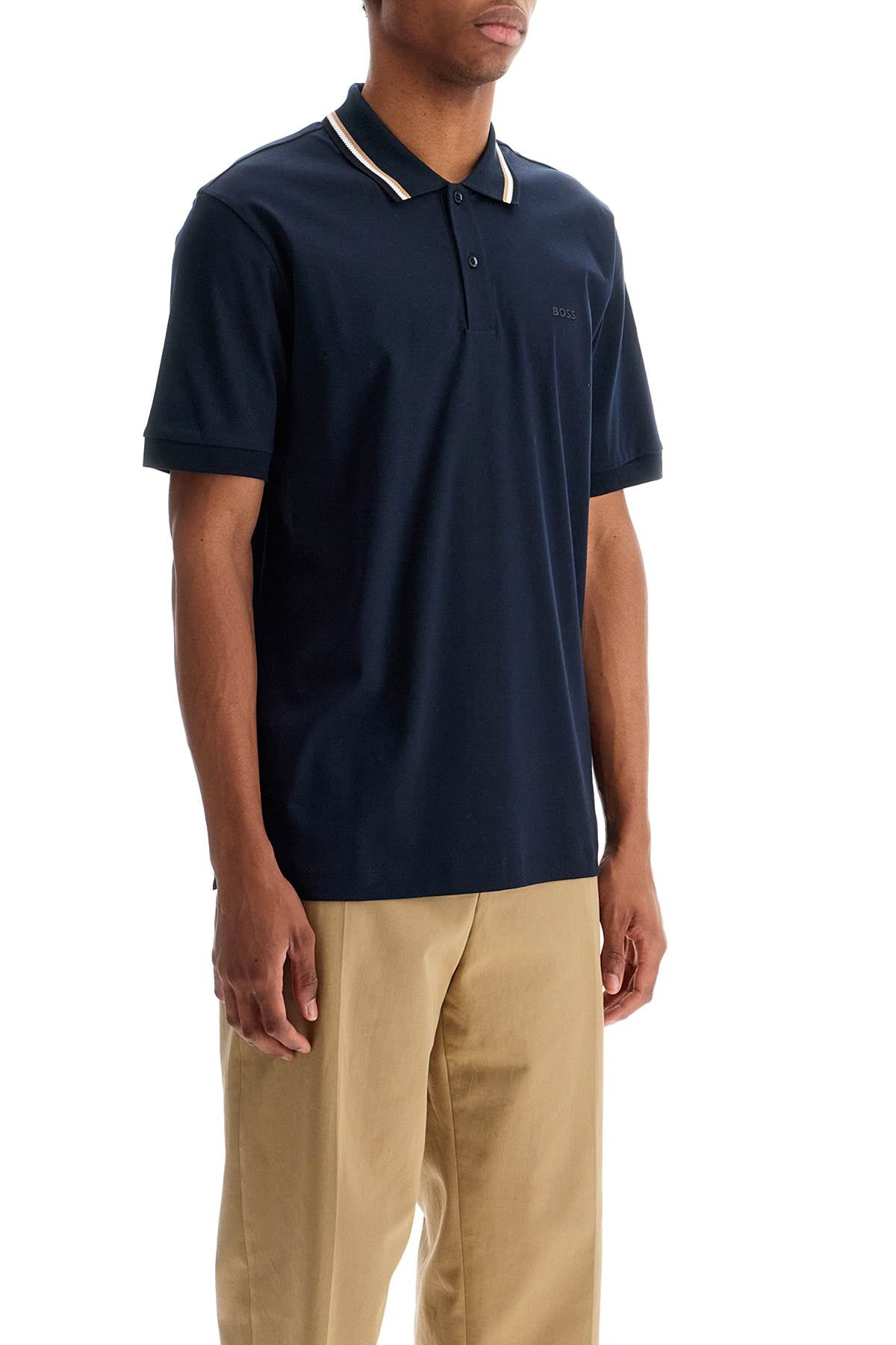 Boss penrose polo shirt in mercerized cotton - VivaceVenus