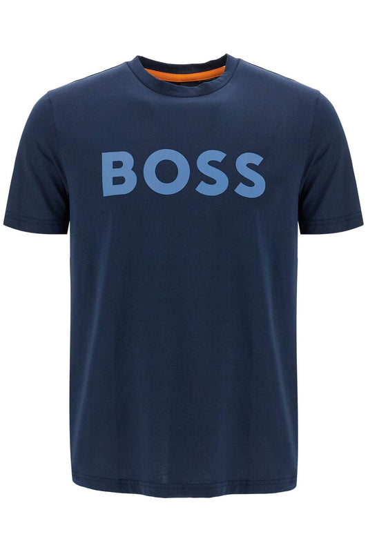 Boss logo print t-shirt