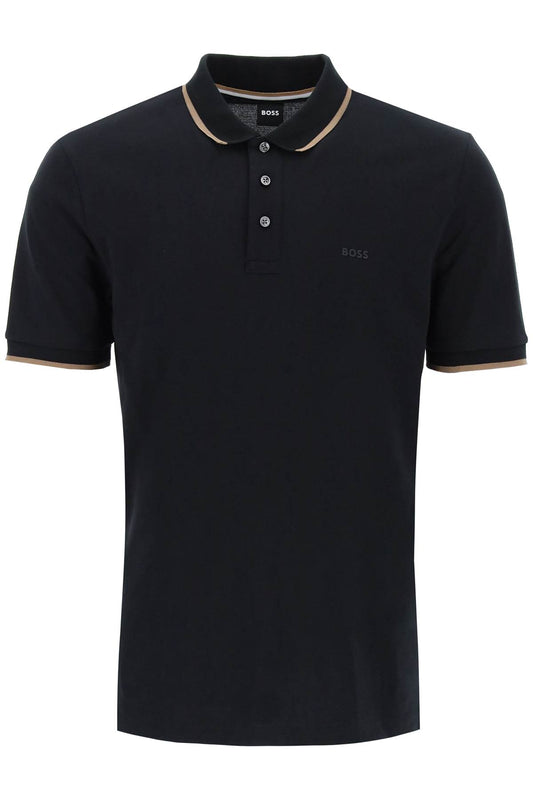 Boss 'contrast trim parlay polo shirt - VivaceVenus