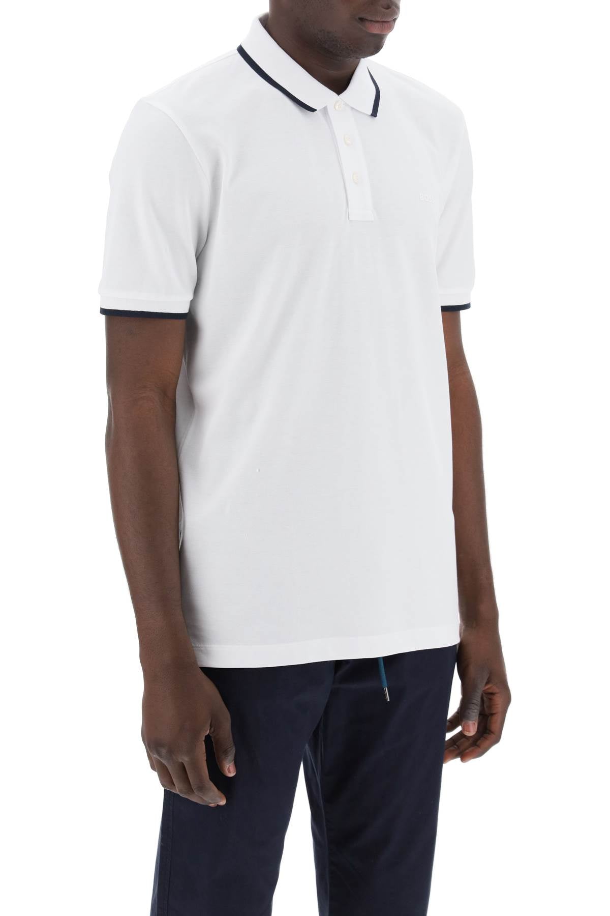 Boss polo shirt with contrasting edges - VivaceVenus