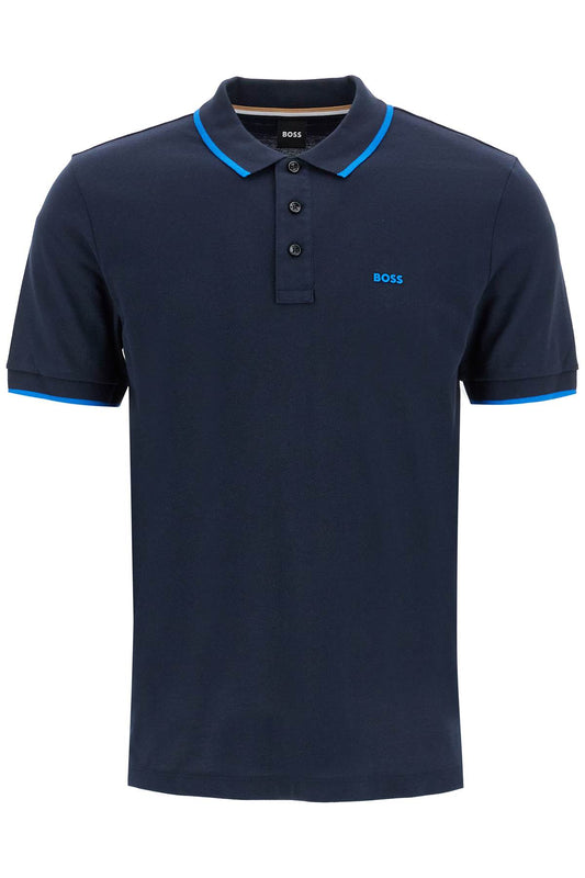 Boss "contrast trim parlay polo shirt - VivaceVenus