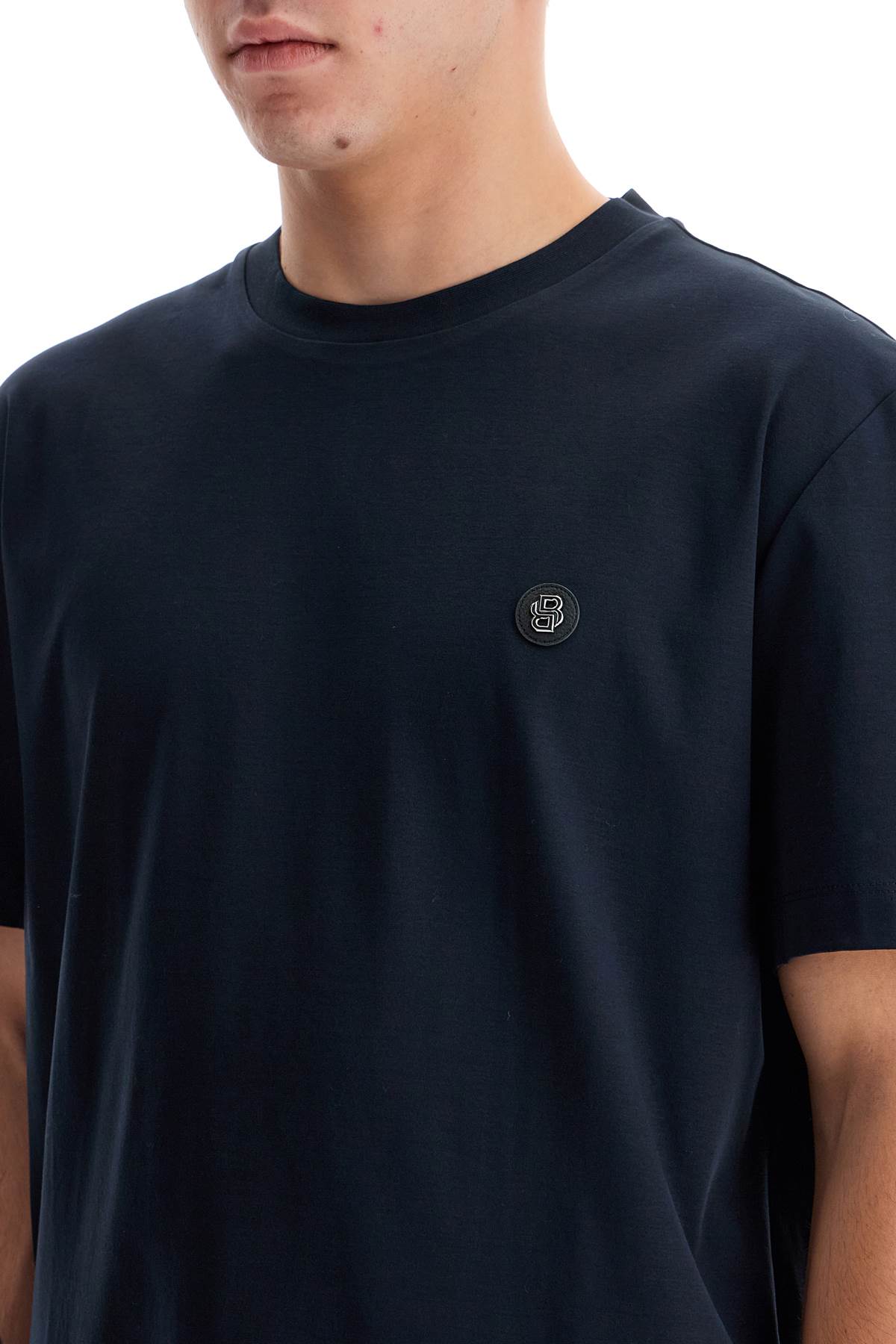 Boss t-shirt with double monogram patch - VivaceVenus