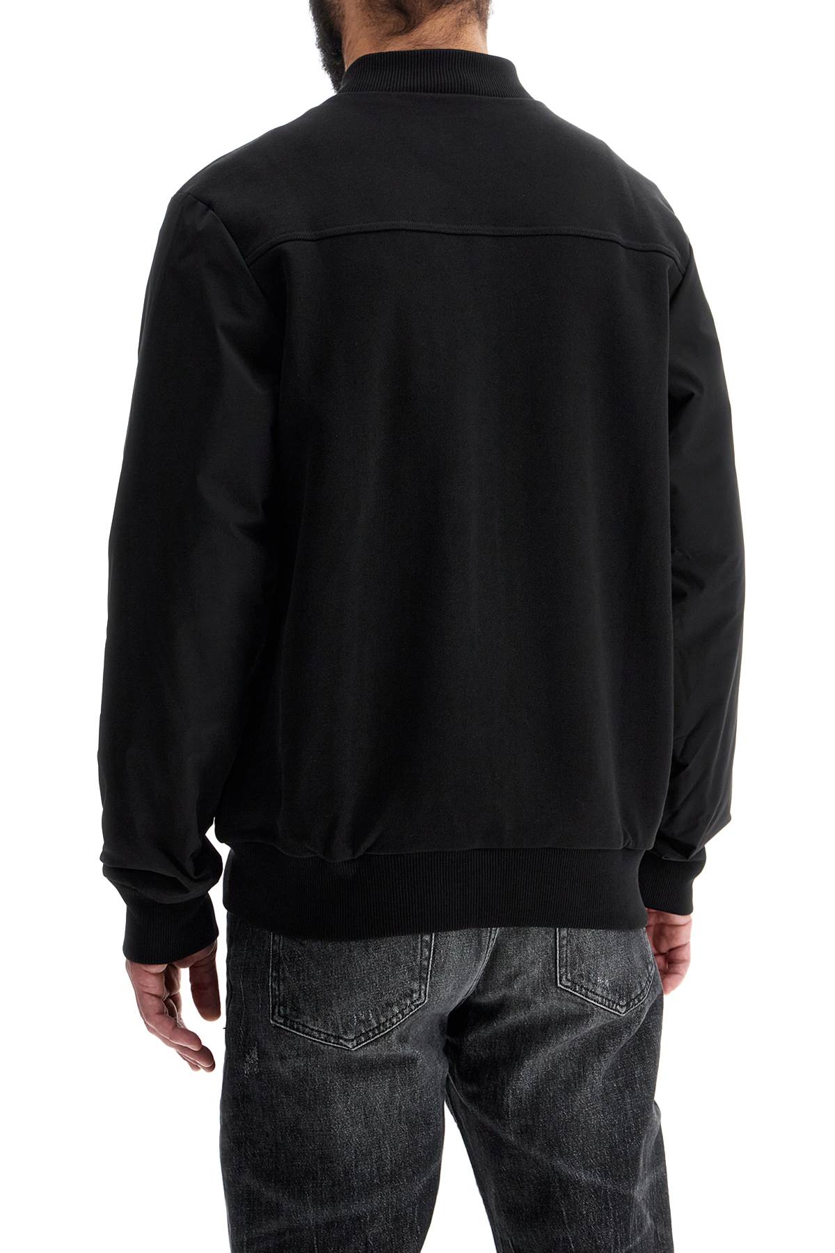 Boss black zip bomber sweatshirt c-salieri 23