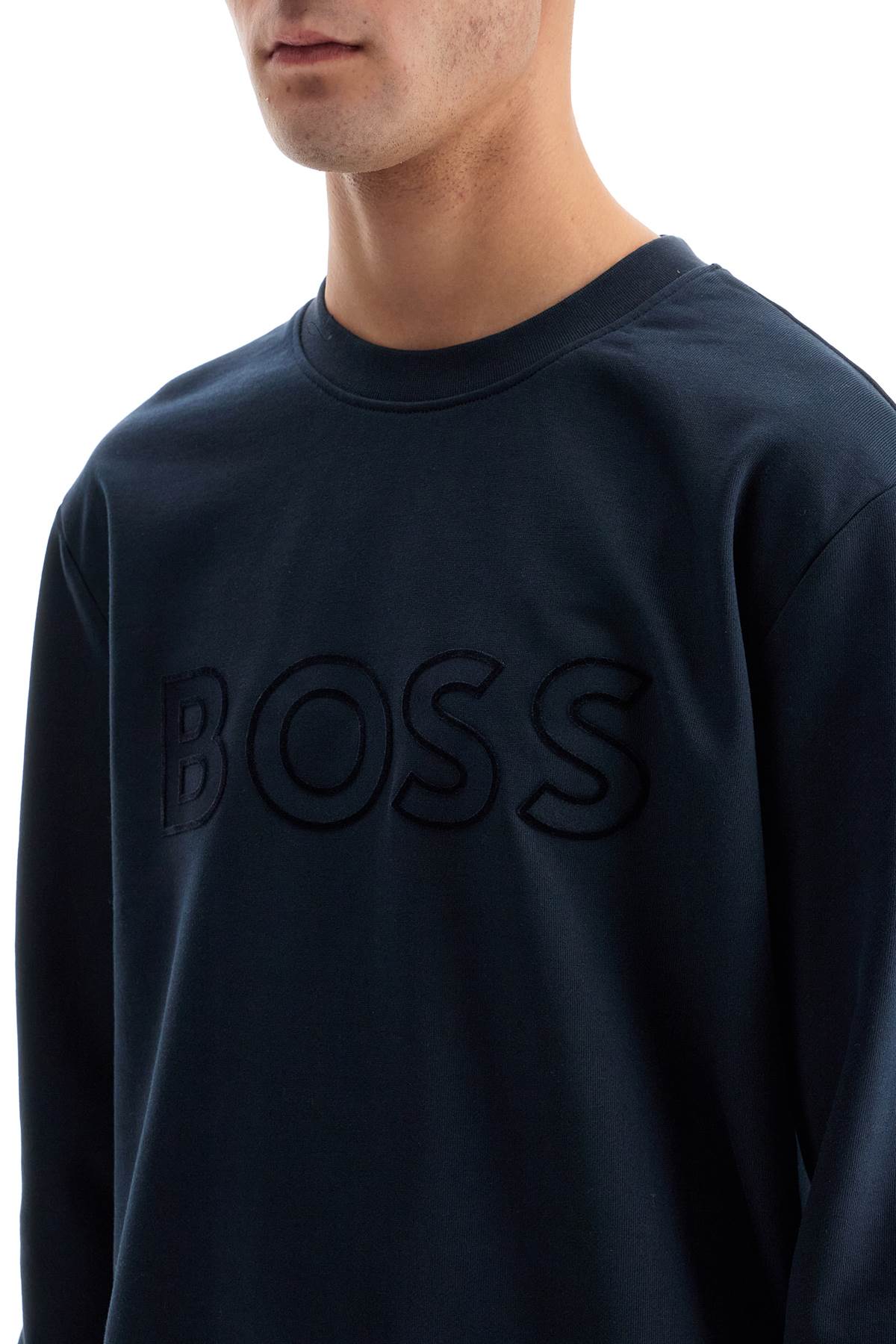 Boss crewneck sweatshirt with logo - VivaceVenus