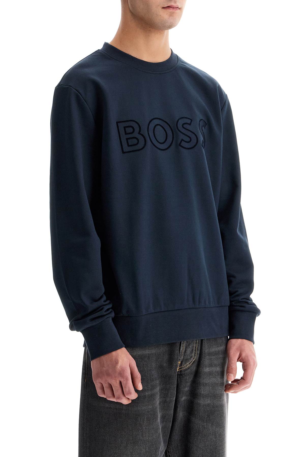 Boss crewneck sweatshirt with logo - VivaceVenus