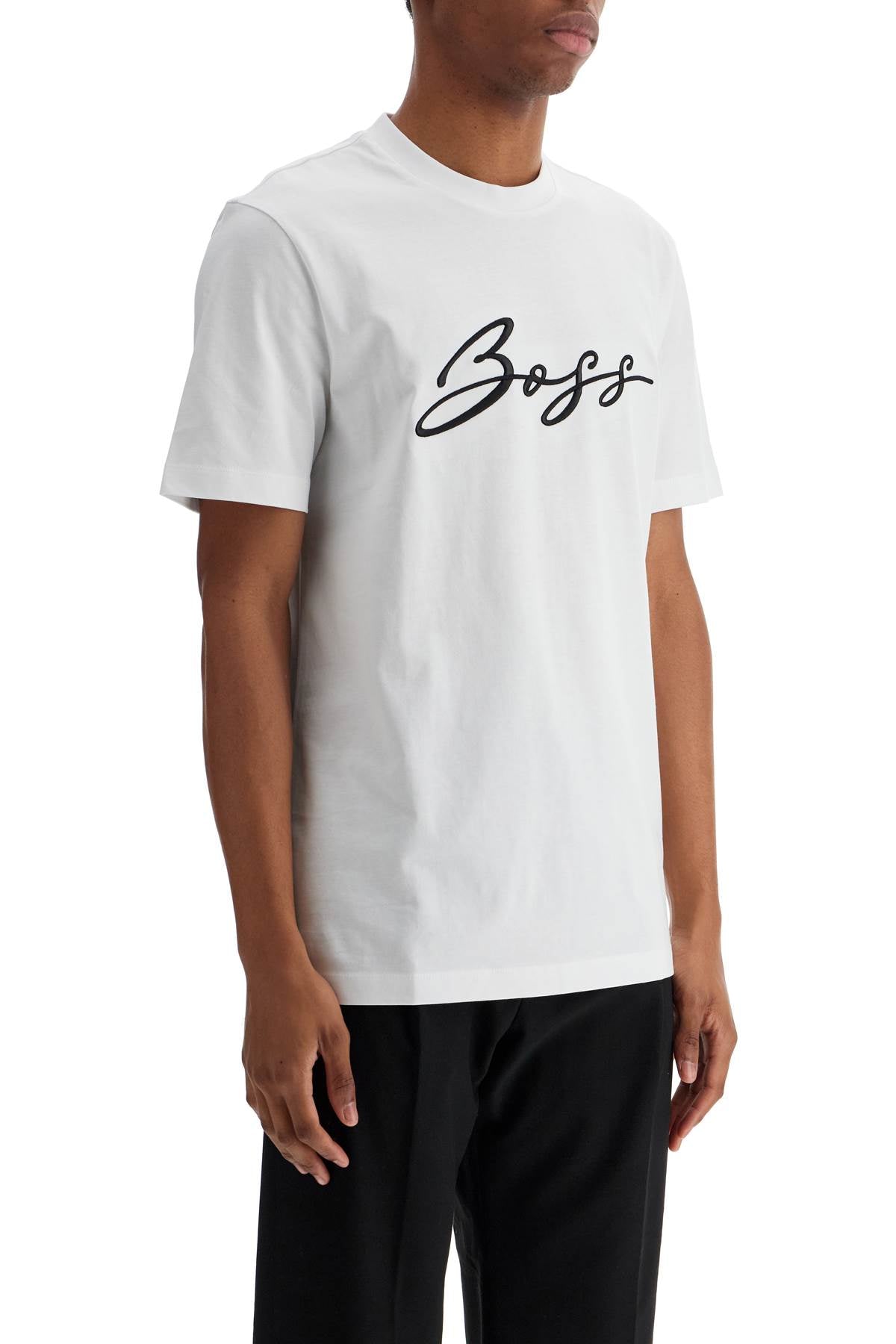 Boss embroidered t-shirt - VivaceVenus