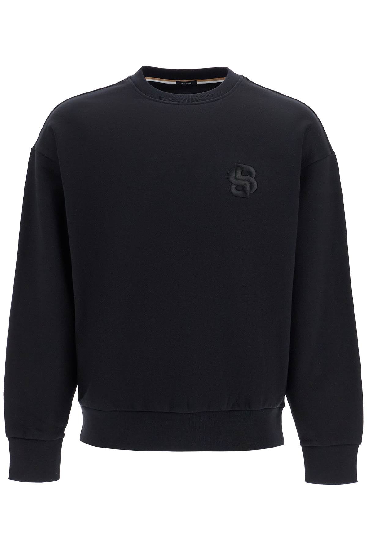 Boss mercerized cotton sweatshirt - VivaceVenus