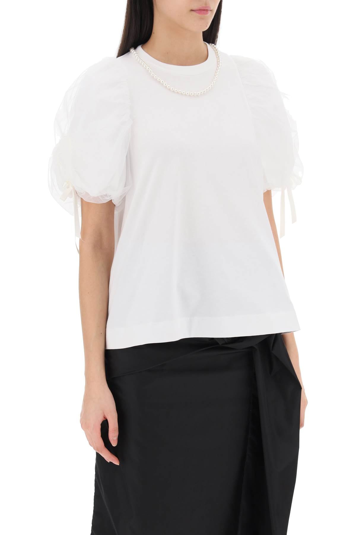 Simone Rocha puff sleeves t-shirt - VivaceVenus