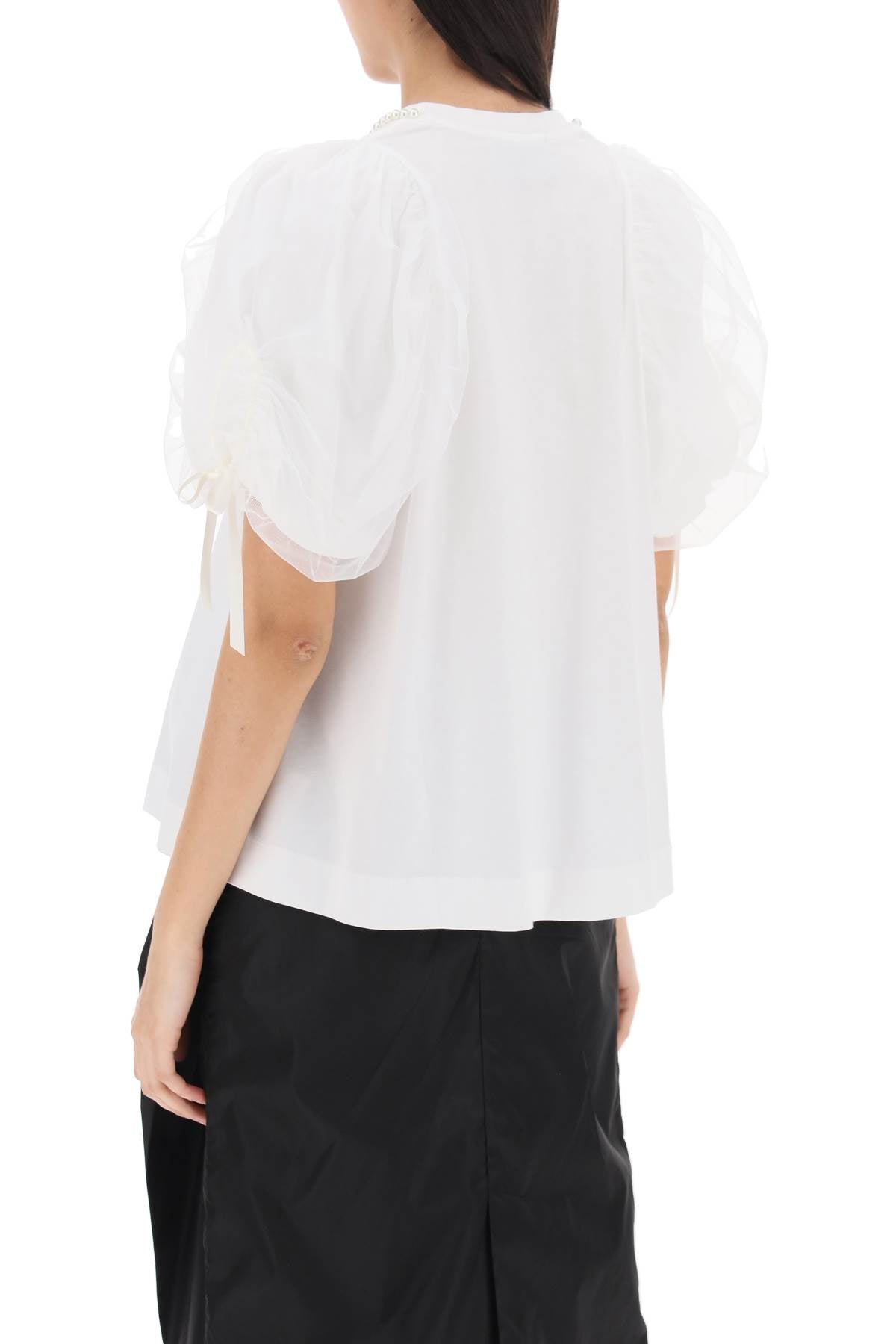 Simone Rocha puff sleeves t-shirt - VivaceVenus