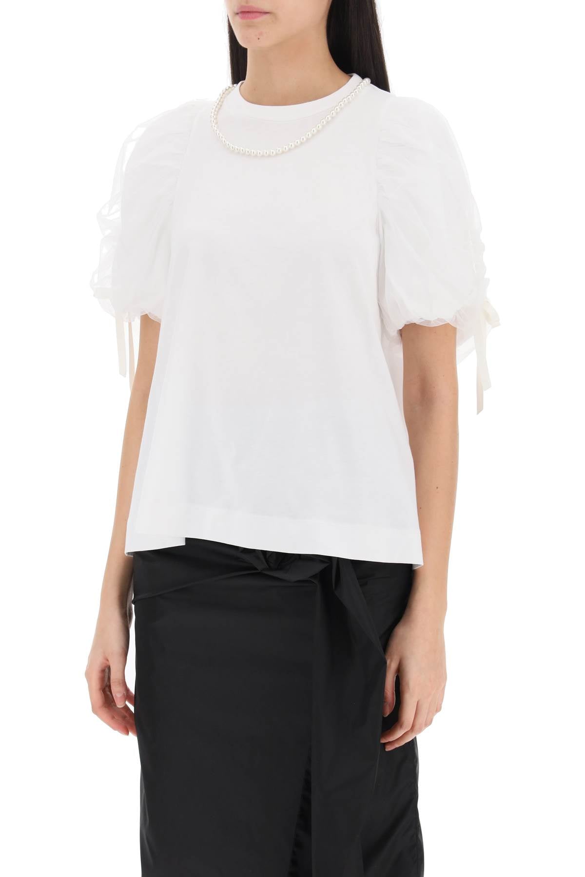 Simone Rocha puff sleeves t-shirt - VivaceVenus