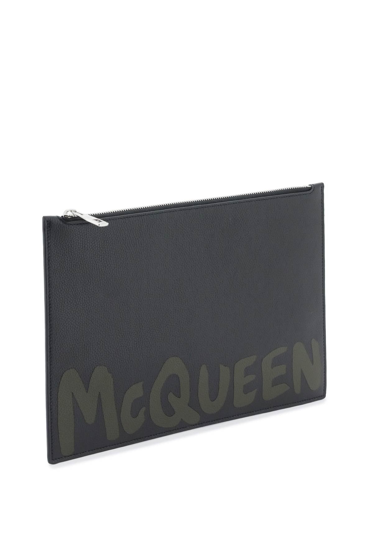 Alexander Mcqueen graffiti flat pouch - VivaceVenus