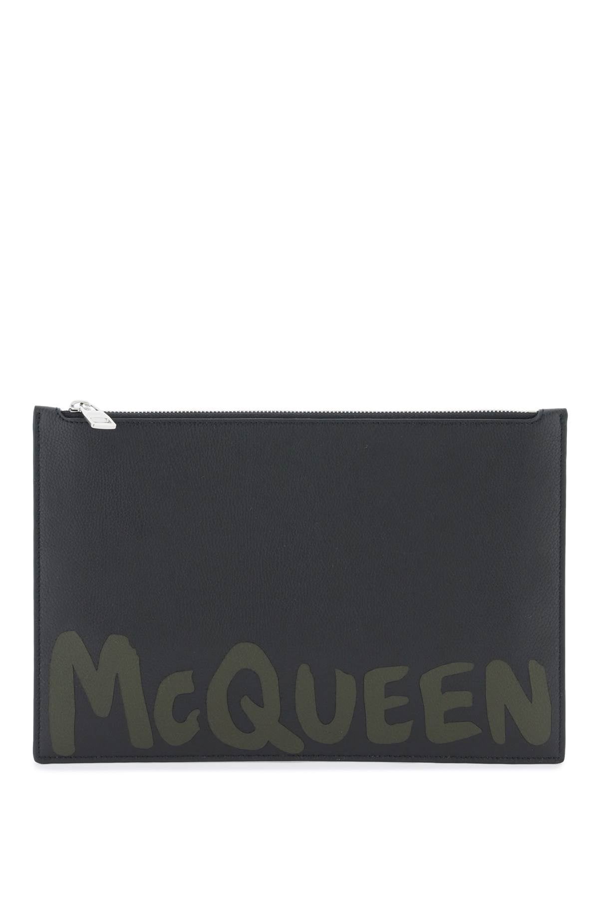 Alexander Mcqueen graffiti flat pouch - VivaceVenus