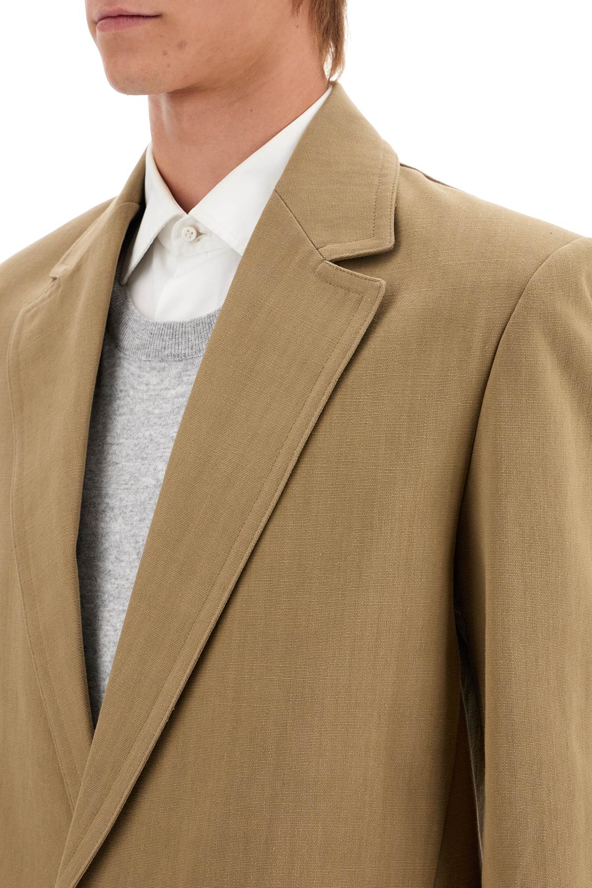 Valentino Garavani single-breasted canvas jacket - VivaceVenus