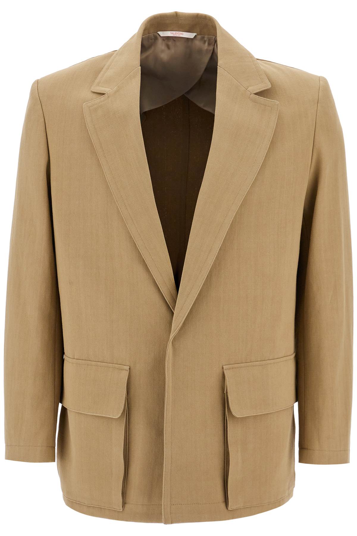 Valentino Garavani single-breasted canvas jacket - VivaceVenus