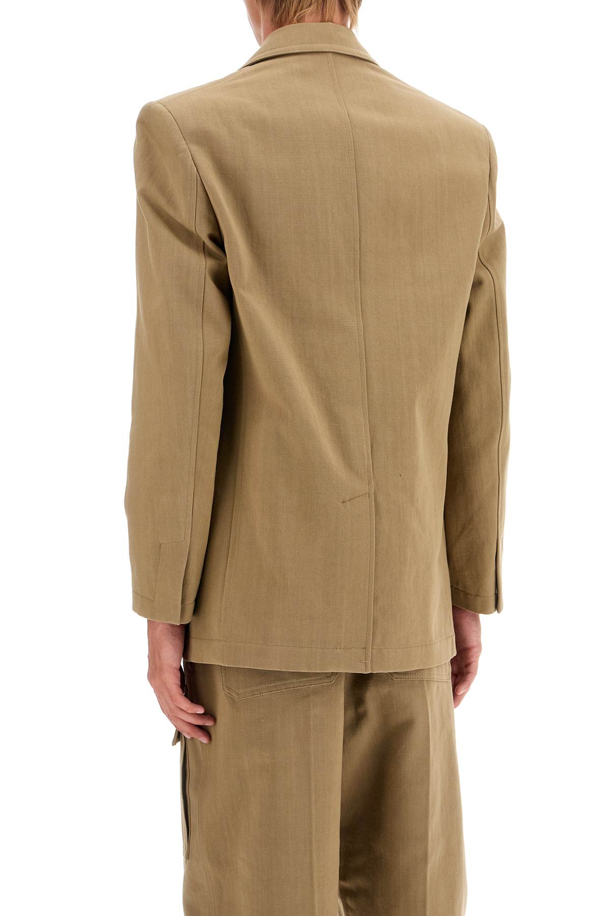 Valentino Garavani single-breasted canvas jacket - VivaceVenus