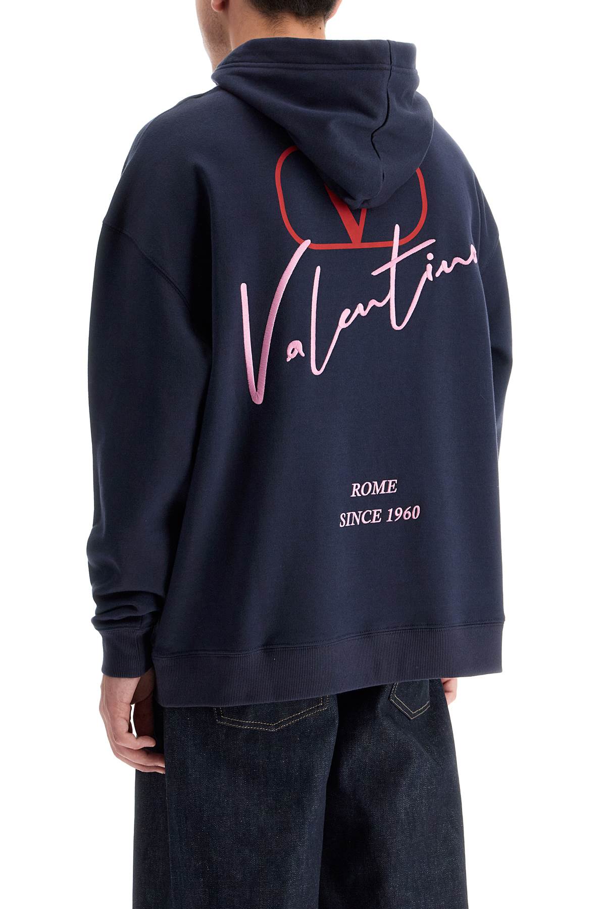 Valentino Garavani hooded sweatshirt with - VivaceVenus